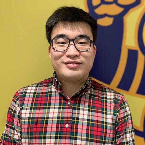 Chemical engineering graduate student Yongqing Cai at The University of Akron